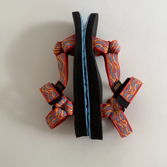 NWT Teva Original Universal Revive Multicolor Women’s Strap Sandals Size 6 - Picture 7 of 12